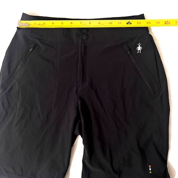 NEW SMARTWOOL women's 8" short in black Size XS - Picture 11 of 14